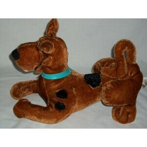Scooby-Doo Plush Dog  16" Laying Pose Cartoon Network Stuffed Animal Stuffie